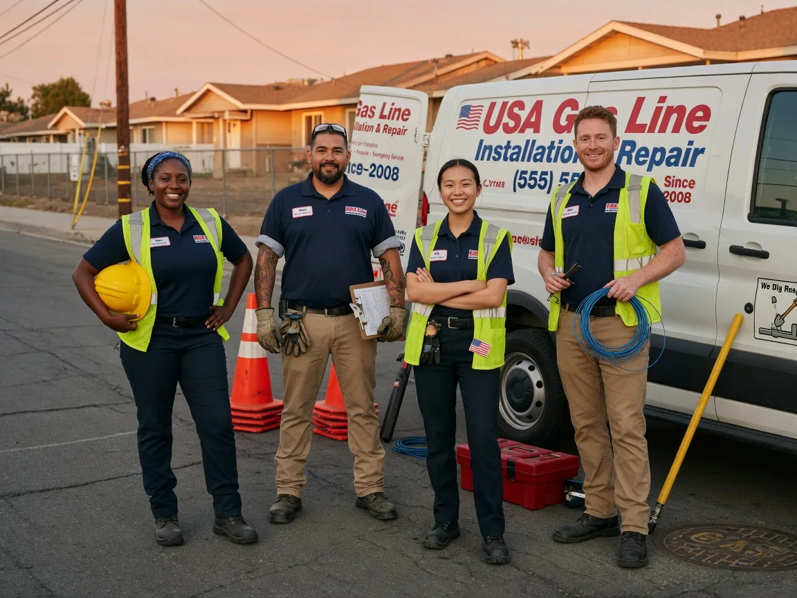 Gas Line Installation company in Smiley, TX